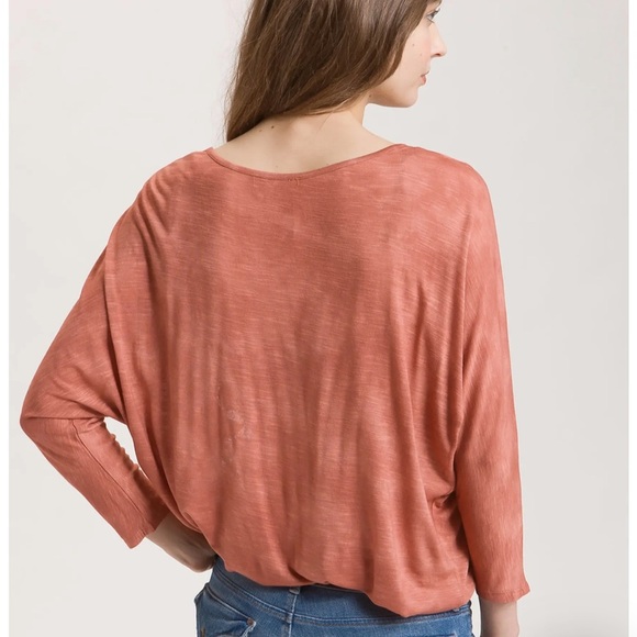 Free People Cutout Embroidery Dolman Top - Picture 10 of 11
